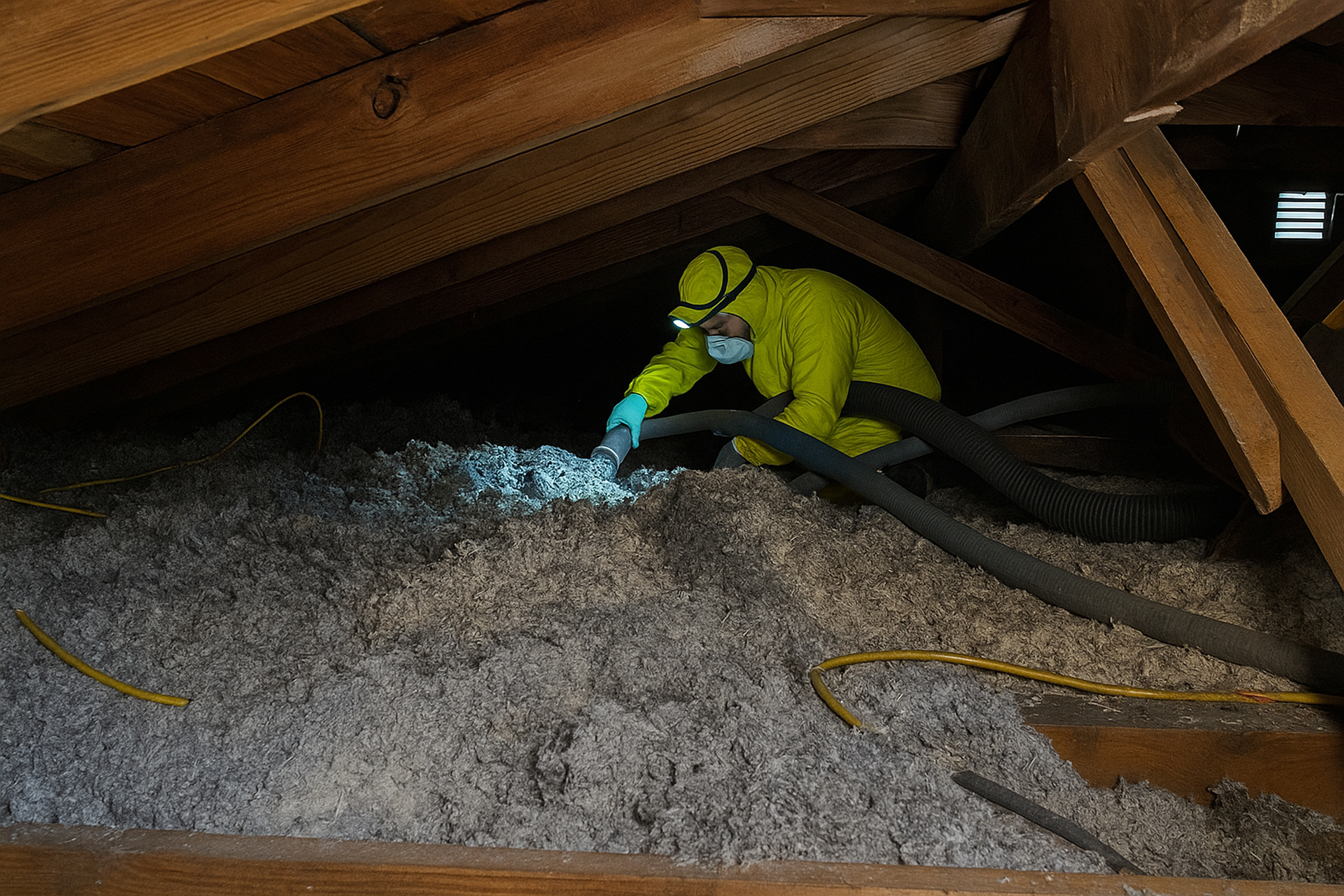 Insulation Removal from Attics
